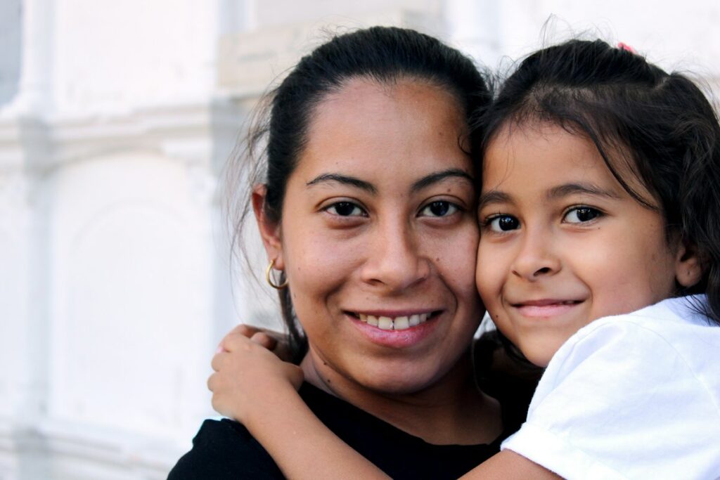Lifestyle photo representing single parent